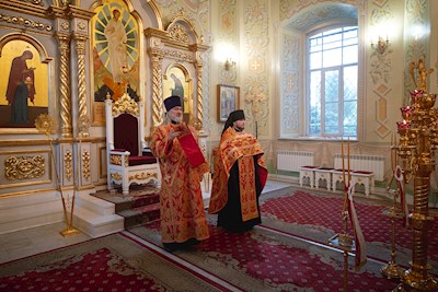 Митрополит Игнатий совершил всенощное бдение в Покровском соборе г. Саратова
