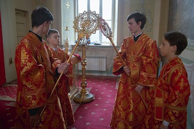 Митрополит Игнатий совершил всенощное бдение в Покровском соборе г. Саратова