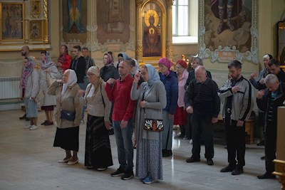 Митрополит Игнатий совершил всенощное бдение в Покровском соборе г. Саратова