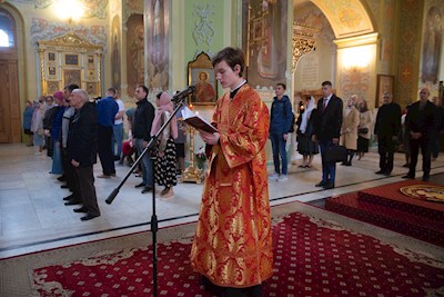 Митрополит Игнатий совершил всенощное бдение в Покровском соборе г. Саратова