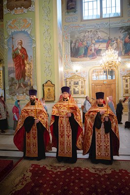 Митрополит Игнатий совершил всенощное бдение в Покровском соборе г. Саратова