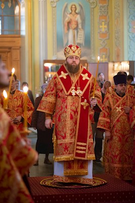 Митрополит Игнатий совершил всенощное бдение в Покровском соборе г. Саратова