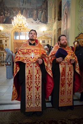 Митрополит Игнатий совершил всенощное бдение в Покровском соборе г. Саратова