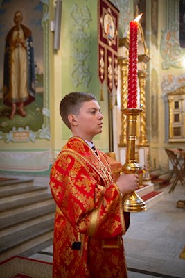 Митрополит Игнатий совершил всенощное бдение в Покровском соборе г. Саратова
