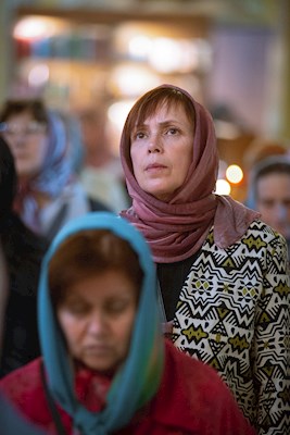 Митрополит Игнатий совершил всенощное бдение в Покровском соборе г. Саратова