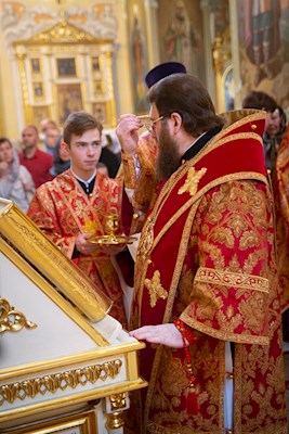 Митрополит Игнатий совершил всенощное бдение в Покровском соборе г. Саратова