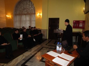 Студенты СПДС приняли участие в конференции, организованной Московской Духовной Академией