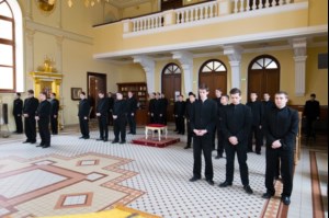 Состоялась общая исповедь студентов СПДС