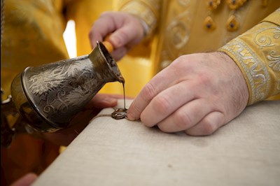 Митрополит Игнатий совершил чин великого освящения храма в честь святителя Иоанна Златоуста в селе Ивановка