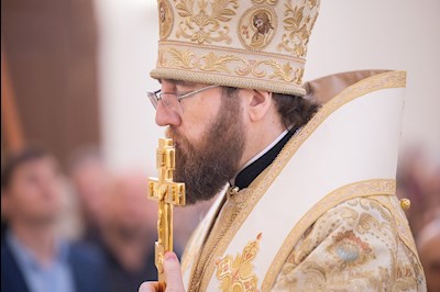 Митрополит Игнатий в день празднования памяти святителя Спиридона Тримифунского совершил Божественную литургию в соборном храме святителя Спиридона Тримифунского города Саратова