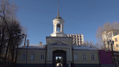 Освящение часовни в Спасо-Преображенском монастыре г. Саратова