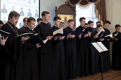 Праздничный концерт по случаю актового дня в семинарии 09.10.2022