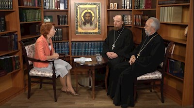 Программа «Интервью». Тема: «За оградой церкви и внутри»