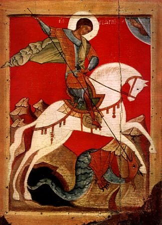 Освящение церкви вмч. Георгия в Киеве