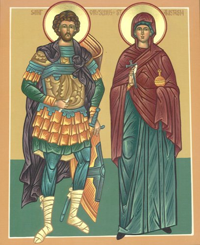 Мчч. Хрисогона, Феодотии, Евода, Евтихиана и иных