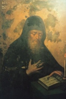 Прп. Зинона, постника Печерского, в Дальних пещерах