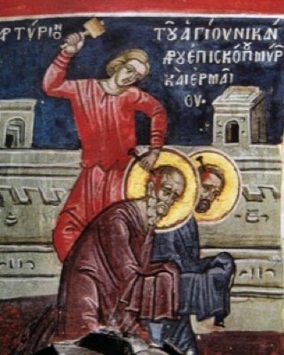 Сщмчч. Никандра, еп. Мирского, и Ермея пресвитера