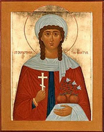 Мцц. Дорофеи, Христины, Каллисты и мч. Феофила