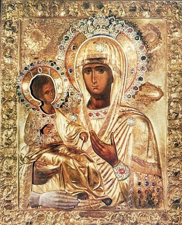 Иконы Божией Матери, именуемой "Троеручица"