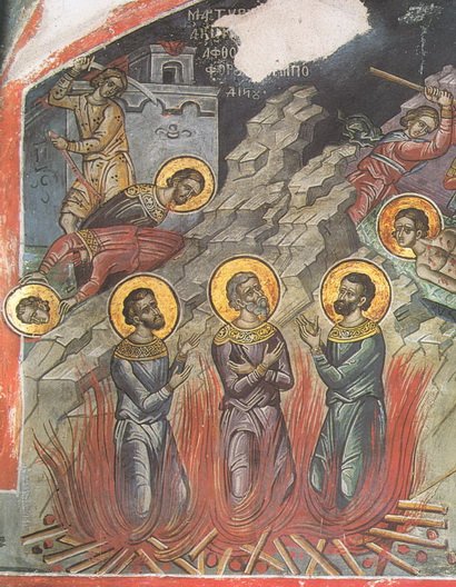 Мчч. Акиндина, Пигасия, Аффония, Елпидифора, Анемподиста и иже с ними