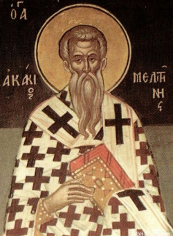 Обретение мощей свт. Акакия исп., еп. Мелитинского