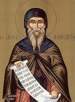 Прп. Венедикта Нурсийского