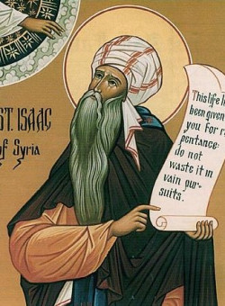 Прп. Исаака Сирина, в Сполете Италийском