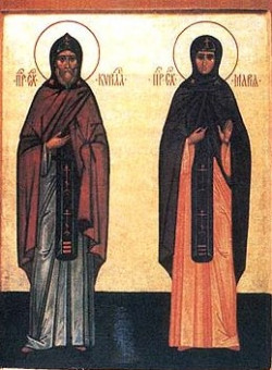 Прпп. схимонаха Кирилла и схимонахини Марии, родителей прп. Сергия Радонежского
