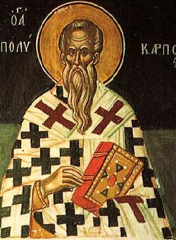 Сщмч. Поликарпа, еп. Смирнского