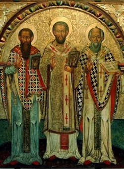 Собор вселенских учителей и святителей Василия Великого, Григория Богослова и Иоанна Златоустого