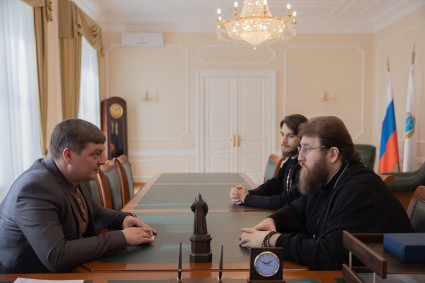 Митрополит Саратовский и Вольский Игнатий встретился с ректором СГМУ