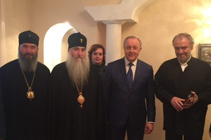 Митрополит Лонгин стал слушателем концерта оркестра Мариинского театра под управлением Валерия Гергиева