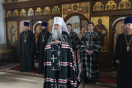Пассия в храме в честь Успения Божией Матери г.Вольска