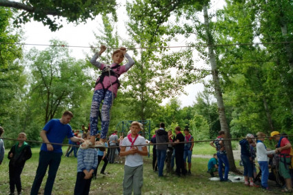 В лагере «Солнечный» прошел День МЧС