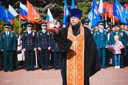 На Воскресенском кладбище Саратова совершено поминовение павших воинов Великой Отечественной войны