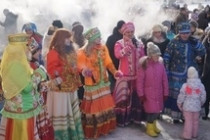 Народные гуляния в г.Вольске