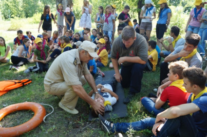 В «Солнечном» прошел родительский день и день МЧС