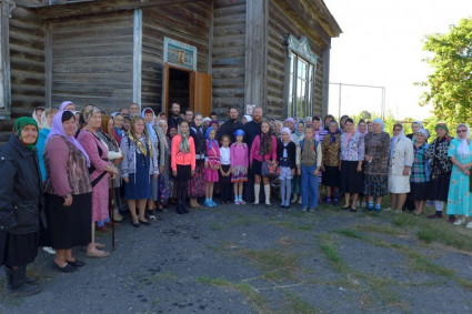 В селе Калмантай Вольского района отметили первый престольный праздник