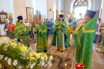 Спасский храм отметил малый престольный праздник