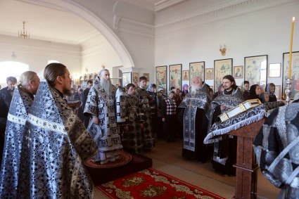 Пассия в храме в честь Рождества Христова г.Вольска
