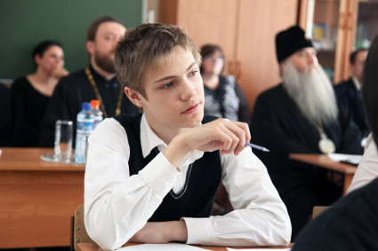 Открытый урок в Свято-Покровской классической православной гимназии