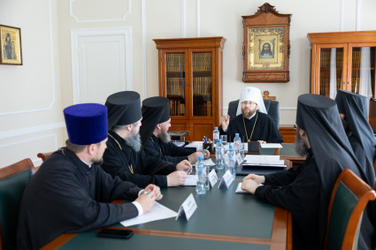 Состоялся Архиерейский совет Саратовской митрополии