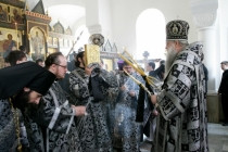 Литургия Преждеосвященных Даров в храме в честь иконы Божией Матери «Утоли моя печали» Саратова