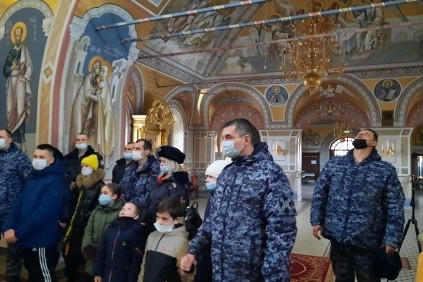 В Троицком соборе прошла экскурсия для сотрудников вневедомственной охраны