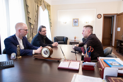 Саратовскую семинарию посетил председатель комитета по образованию г. Саратова