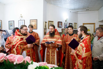 Престольный праздник в храме во имя святой блаженной Матроны Московской в п. Красный Октябрь