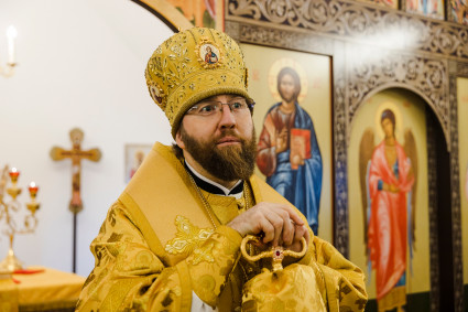 Митрополит Игнатий совершил Великое освящение храма святой равноапостольной княгини Ольги с. Клещёвка и Божественную литургию в новоосвященном храме