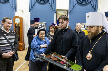 Открытие выставки «Архиепископ Пимен (Хмелевской): эпоха, труды, люди»