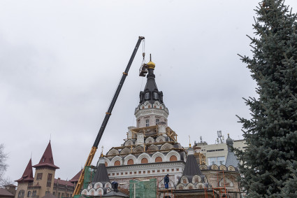 Начался очередной этап реставрации храма в честь иконы Божией Матери «Утоли моя печали»