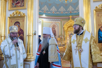 В Малиновке состоялось соборное архиерейское богослужение